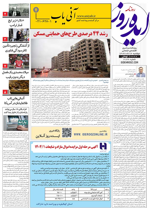 نسخه_چاپی_روزنامه_ایده_روز12_خرداد_1404