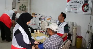 آمادگی گسترده مرکز پزشکی حج و زیارت هلالاحمر برای خدمترسانی به زائران اربعین آمادگی گسترده مرکز پزشکی حج و زیارت هلالاحمر برای خدمترسانی به زائران اربعین